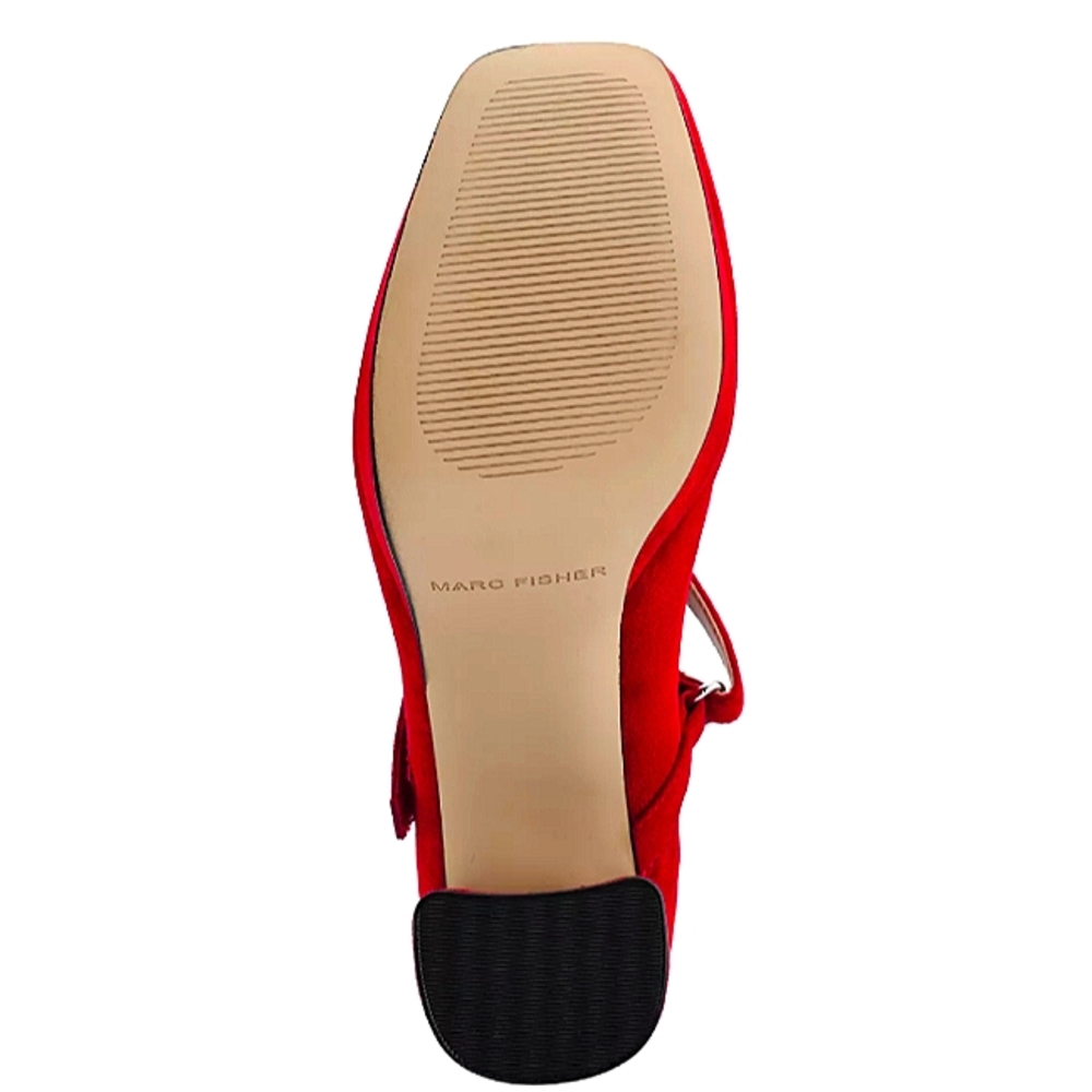 New w/o Box Marc Fisher Nicoly Faux Suede Platform Dress Heels Size 8.5 - Picture 5 of 6